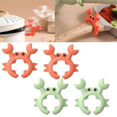 Cute Crab Spatula Holder