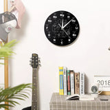 Periodic Table Clock Decorative Wall Clock