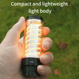 Outdoor camping light LED lighting portable flashlight multi-function camp light Beibang Edison beacon flashlight