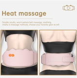 App Abdomen And Waist Warm Palace Massage Belt Treasure Uterus Belt For Pain Relief Front And Rear Double Zone Heating