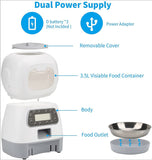 3.5L Spirit Pet Feeder Automatic Feeder Fixed Point Feeder Manual Feeding