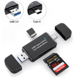 Type-C card reader USB 3.0 card reader all in one compatible with OTG card reader for mobile phones