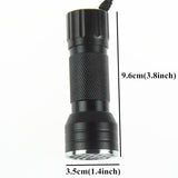 21Leds Flashlights Ultra Violet UV  AAA Battery Powered Led Flashlight Black Light For Scorpions Cash Detection