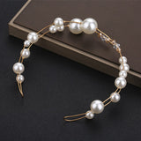 Bride Pearl Headwear Exquisite Handmade Beaded Jewelry