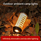 Outdoor camping light LED lighting portable flashlight multi-function camp light Beibang Edison beacon flashlight