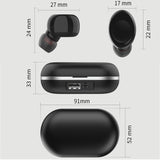 ZLT-01 Touch Headset TWS Wireless Bluetooth Earphone 5.0 Stereo Bluetooth Earbuds Handsfree Earbuds AI Control