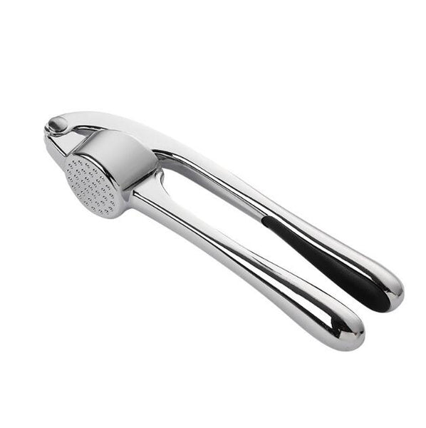 Stainless Steel Color Zinc Alloy Garlic Garlic Press Household Manual Thickening Garlic Masher Garlic Masher