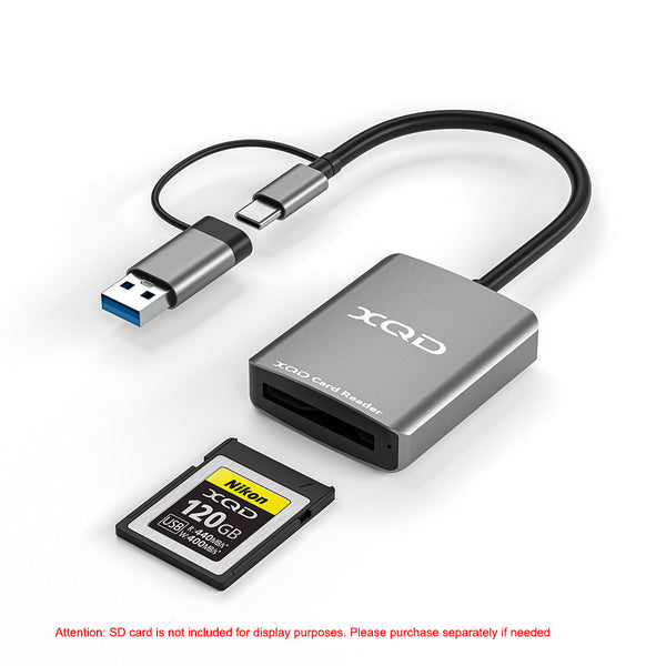 Type-C to XQD card USB 3.0 high-speed card reader compatible with M/G camera storage card reader