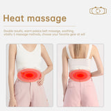 App Abdomen And Waist Warm Palace Massage Belt Treasure Uterus Belt For Pain Relief Front And Rear Double Zone Heating