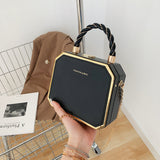 Mini Women's Bag Shoulder Bag Cosmetic Bag Trendy Backpack Lady's Bag Hard Shell Stereotyped  Bag