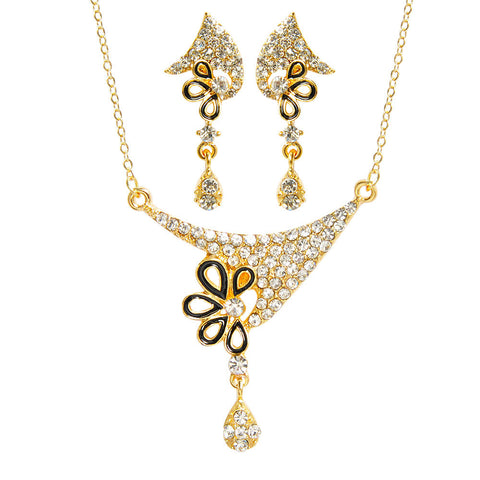 Engagement Jewelry Sets Necklace Earrings