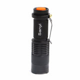 Zoomable LED UV Flashlight SK68 Violet Light 1200LM Adjustable Focus 3 Modes  Lamp Used By AA Or 14500 Battery(365nm)