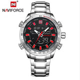 NAVIFORCE Men's Quartz Sport Wristwatch Waterproof