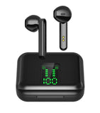 TWS J4 Wireless Earbuds Bluetooth 5.0 Earphone Sport Stereo Bass Wireless Earbuds LED Display HD Music Headset with Charging Box