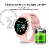 Women Smart Watch Real-time Weather Forecast Activity Tracker Heart Rate Monitor Sports Ladies Smart Watch Men For Android IOS