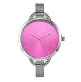 Big Dial Casual Decor Wristwatch for Women