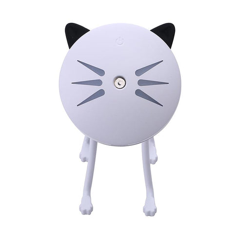 150ML Cat USB Humidifier Ultrasonic Car Air Freshener Home Aromatherapy Diffusers Air Purifier Mini Air Water Led Bulb Diffuser