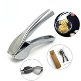 Manual Garlic Machine Zinc Alloy Garlic Press Barbecue Mashed Garlic Clip Garlic Squeezer Outdoor Room Gadgets