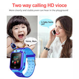 2019 New Waterproof Q12 Smart Watch Multifunction Children Digital Wristwatch Baby Watch Phone For IOS Android Kids Toy Gift