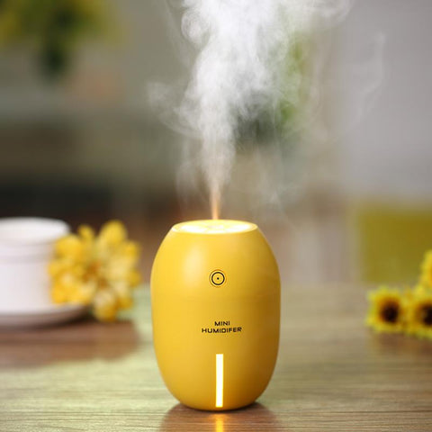 180ml Air Humidfier USB Air Purifier Freshener with LED Lamp Aromatherapy Diffuser Mist Maker for Home Auto Mini Car Humidifiers