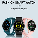 Women Smart Watch Real-time Weather Forecast Activity Tracker Heart Rate Monitor Sports Ladies Smart Watch Men For Android IOS