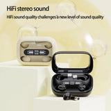 TWS Wireless Bluetooth Headphones ENC Noise Canceling with Mic Earphones Invisible Sleeping Earbuds Sports Waterproof Headset ﻿