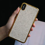 Diamond Plating Case for iPhone Luxury Slim Silicone Cell Phone Cover