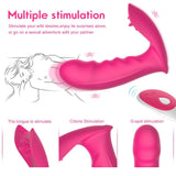 Tingyue Wireless Remote Control Jumping Egg Female Masturbator Wearable Phallus Vibrator Silicone Dildo Sex Toys