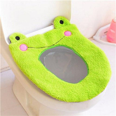 Toilet Closestool Seat Cover Soft  Toilet Seat Cover Mat Pad Lid