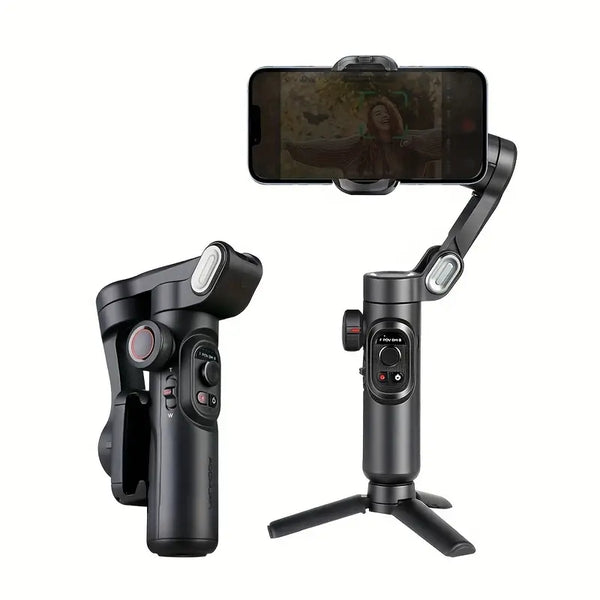 XE 3-Axis Handheld Gimbal Stabilizer Foldable Smartphone Cellphone Video Record Vlog PTZ Stabilizer For IPhone Xiaomi Sa