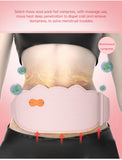 App Abdomen And Waist Warm Palace Massage Belt Treasure Uterus Belt For Pain Relief Front And Rear Double Zone Heating