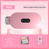 Warm palace belt constant temperature electric heating waist protection female menstrual aunt's magical massage device